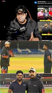 Sanju Samson training with Yuvraj Singh for the T20 World Cup 2026...🇮🇳🔥 . . . . . #SanjuSamson Vinod Cricinfo #T20WorldCup2026 #T20WorldCup #yuvrajsingh #playerlist #entertainment | Vinod Cricinfo
