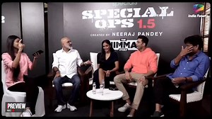 2K views · 24 reactions | Team Special Ops 1.5, Shital Bhatia, Aishwarya Shushmita, Adil Khan and Shivam Nair, in an exclusive interview with India forums. The team had a fun conversation with us and also revealed trivias about Season 1. #SpecialOps | India Forums | Facebook