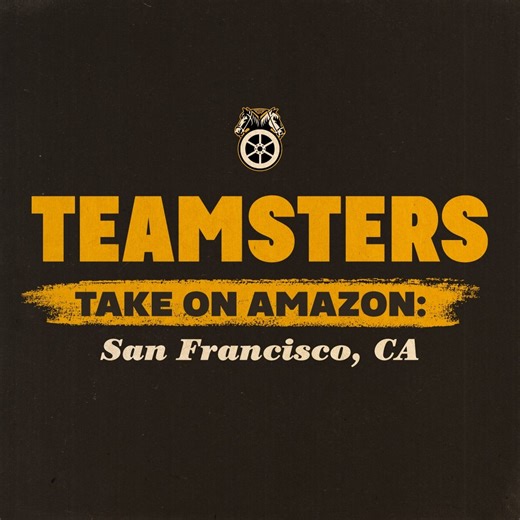 BREAKING: Over 100 Amazon warehouse workers at the trillion-dollar company’s DCK6 warehouse in San Francisco have joined the Teamsters and are demanding that Amazon recognize their union and negotiate a Teamsters contract. Amazon Teamsters at the San Francisco facility are the second group of Amazon workers in the last few weeks alone to go public in joining the Teamsters. The Amazon Teamsters movement grows bigger and stronger every day and will not be stopped. Amazon workers: this is our momen