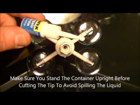 Windshield Repair Using The RainX Windshield Repair Kit