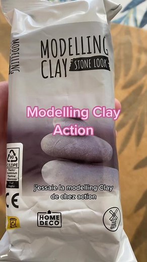 Façonnage d’un lotus avec la pâte modelling clay de chez Action 🪷🪷🪷...