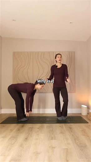 If your forward fold hasn’t changed despite all the stretching, you’re probably solving the wrong problem. When you hinge forward, your hamstrings aren’t passively lengthening. They’re eccentrically controlling your bodyweight. That means they need strength in a lengthened position — not just flexibility. If they don’t feel strong there, your nervous system creates protective tension. You interpret that as tightness. But it’s stability your body is looking for. Instead of stretching more, build