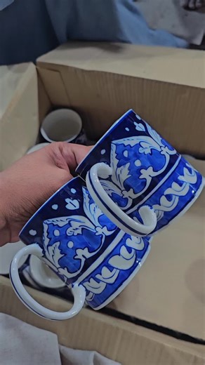 Handmade Multani Coffee Mugs by Mustaqeem Mughal