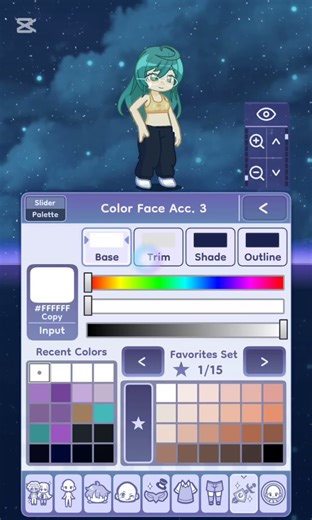 How to make a bellybutton in Gacha Life 2 #gacha #gachalife2 #tutorial #capcut #shorts #fyp
