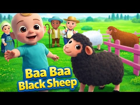 📌 Baa Baa Black Sheep 🐑🎵 | Classic Nursery Song for Toddlers 🧸 | Baby Bubbles