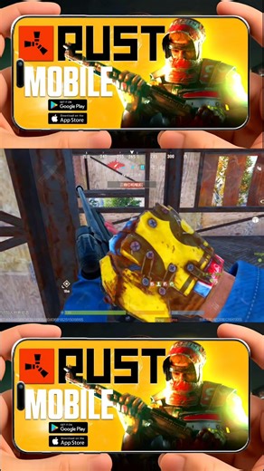 🔥RUST MOBILE INSANE FIGHT 🥵 (iOS/Android) #rustmobile