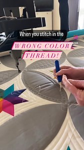 What to do when you stitch in the wrong color thread. by StitchedBySusan. #quilting #sewing #quilttutorial #quiltblock #quiltinglove #quiltingcommunity #modernquilting #sewingtutorial #sewingproject #sewingtips #SewingCommunity #sewinghacks #quiltingtips #quiltinghacks | Quilting Patterns & Tutorials