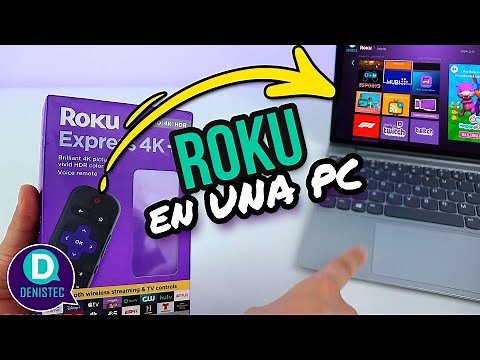 Conectar un Roku a una Pc o Portátil