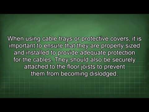Crawl Space Wiring NM Cable Code Compliance Explained