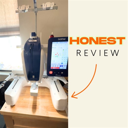 Watch Brother PRS100 Embroidery Machine Review on Amazon Live