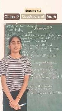 Arya | class 9 | math | exercise 8.2 | Q.1 | solution | math tricks | 📚👏💯✒️✨