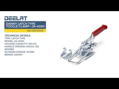 Danny Latch Type Toggle Clamp--JA-40341