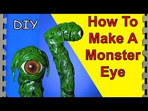 How To Make An Eye Ball Prop (Star Wars Trash Compactor DIY)