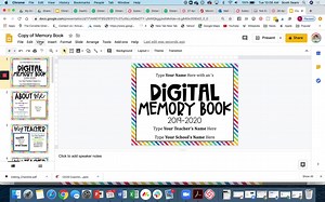 1.9K views · 4.5K reactions | End of year memory book for virtual learning! You can assign these Google slides to your students so that they can create their very own book of memories from this school year. It's easy and fun. Grab it https://bit.ly/35fh24D P.S. If you already own this resource, download the slides again because we added a new slide for eLearning memories. | Not So Wimpy Teacher | Facebook