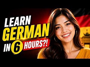 Learn German in 6 Hours?! 100+ Lessons from Beginner to B2