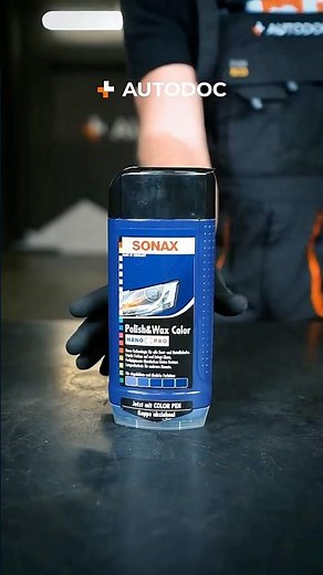 SONAX Polish & Wax Color – poista naarmut sekunneissa