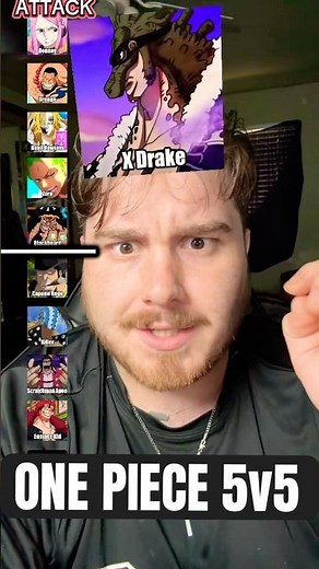 LUFFY SOLOS! One Piece 5v5! #trending #fyp #onepiece #anime #luffy #zoro #trafalgarlaw