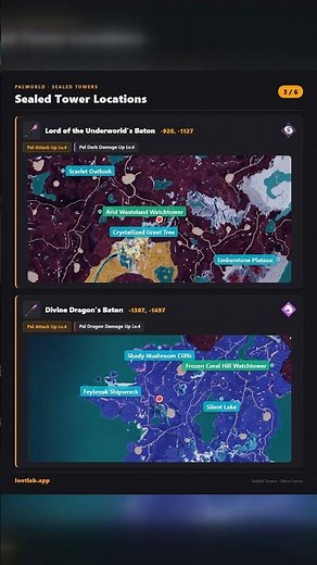 All 9 Pal Baton Locations | Sealed Tower Guide | Palworld