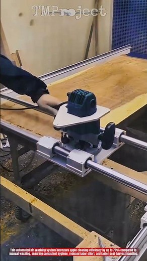 Innovative Router Rail Cutting System : Best Straight Wood Panel Trimming