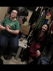 🪄 The magic begins backstage for every show but Cinderella is just a little extra sparkly. 👑 You can get your tickets before each show or now at https://shorelineplayers.ludus.com 🎟 | Shoreline Players
