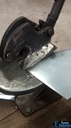 456K views · 2.2K reactions | Back to the shear as I am putting together a great helm, and this will be a "great" helm. #azurearmoury #handmade #metalworking #cutting #wip | Azure Armoury | Facebook