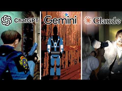 ChatGPT vs Gemini vs Claude: Crean Resident Evil Requiem Desde Cero
