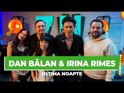 Dan Bălan & Irina Rimes - Ultima Noapte (Avanpremieră Live la Radio ZU) #piesanelansata