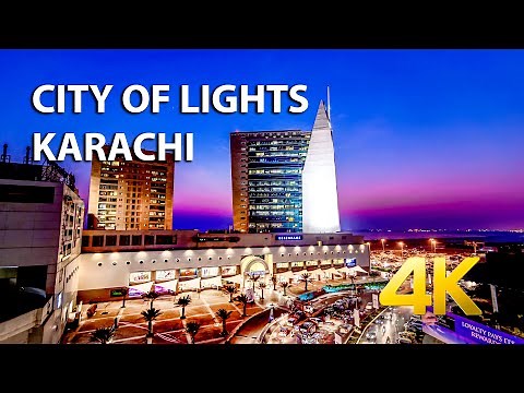 CITY OF LIGHTS | KARACHI - 4K Ultra HD - Karachi Street View
