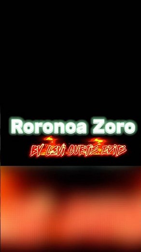 The best Zoro edit ever!