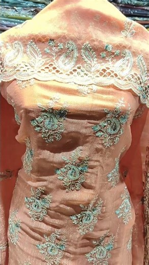 crunchy simar fabric suit new design suscribe our channel for new #explore #fashion #punjabisuit