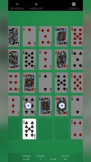 How to play Golf Solitaire using zoom