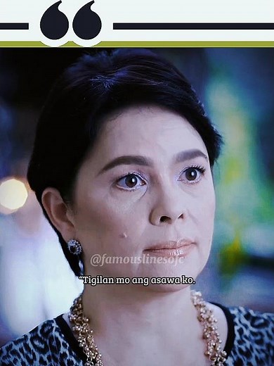 “Tigilan mo ang asawa ko.” - Jaclyn Jose as Ellen🎬 A Secret Affair, 2012 #Movie | #FamousLines