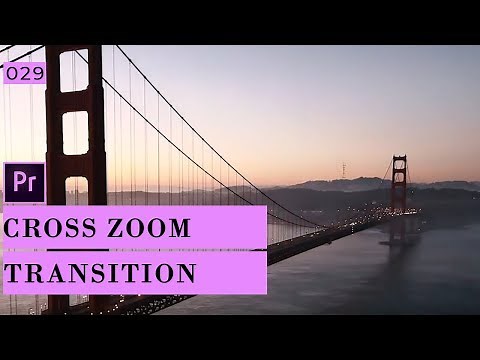 Cross Zoom Transition in Premiere Pro