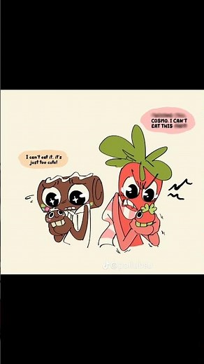 Dandy's World Comic Dub / Cute Comic Dub Sprout And Cosmo / #dandysworld #comic #comicdub