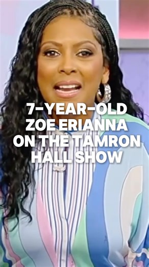 43K views · 901 reactions | 7-year-old prodigy Zoë Erianna interviewed by Tamron Hall and first-ever live performance of her original song “Mommy You’re My Shining Star”! So much fun! @tamronhallshow @disney #talented #talentedkids #originalmusic #talentedmusicians | Zoe Erianna | Facebook