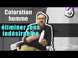 Coloration cheveux homme