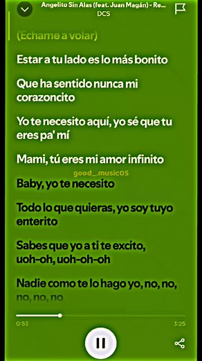Angelito sin alas (remix) - DCS y Juan Magán #speedsongs #speedup #spotify #music #lyrics #fyp