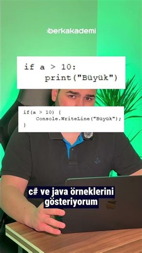 Yazılıma Hangi Dille Başlanır? (Python, Java, C# Farkı Var mı?) 💻🚀 #shorts