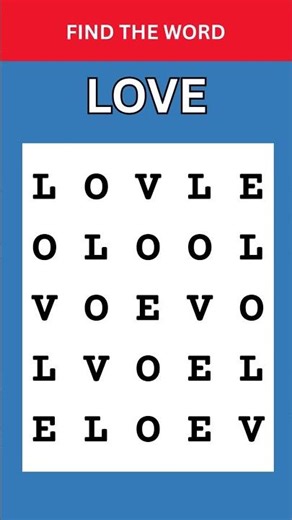 Word Search Challenge | Find the Word | Brain Break Games #wordsearch #shortvideo