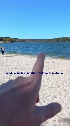 Máchovo jezero - hlavní pláž Mácháč