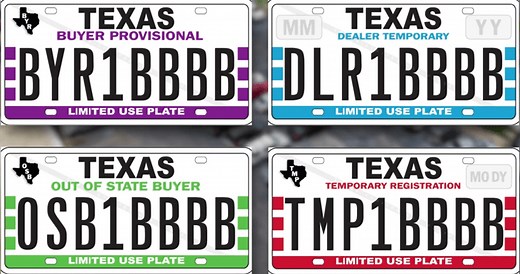 Texas paper license plates end July 1: What new car buyers need to know