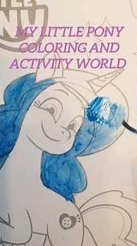 my little pony Izzy Moonbow coloring book MLP coloring pages for kids