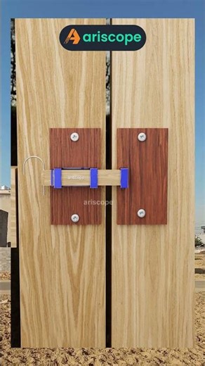 160 Secret Lock System 🌀🔒 #GateLock #DoorLock #SecurityLock #LockAndKey #SmartLock