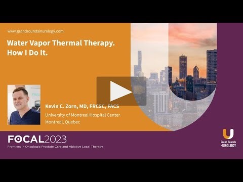 Water Vapor Thermal Therapy. How I Do It.