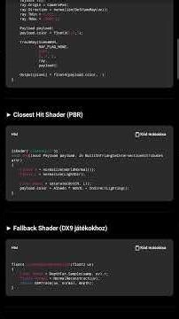Modern HLSL Shaderek! DirectX 12 és RTX támogatással! Microsoft Visual C (C+ és C++) - hoz! 2!