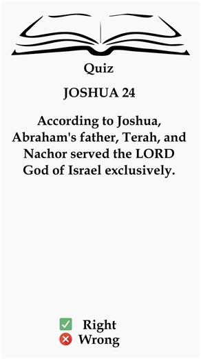 🤯 Abraham's Father Served OTHER GODS?! (Joshua 24 Shocking Truth)