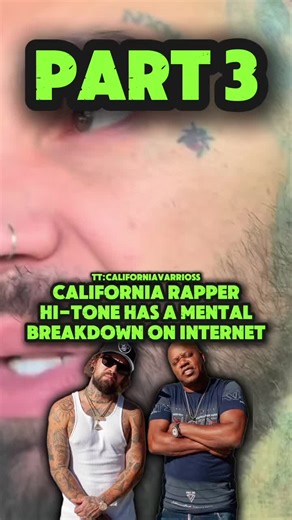 SGV cholo Rapper Hi-Tone cries on live Part 3 #hitone #sangabrielvalley #sgv #rapper #mentalhealth
