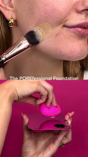 Our smoothing, blurring and pore-loving bestie! 🩷 #foundation #makeup #makeuptutorial #fullcoverage