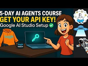 Setup Google AI Studio & Create API Key Step By Step Guide |5-Day AI Agents Intensive Course Google
