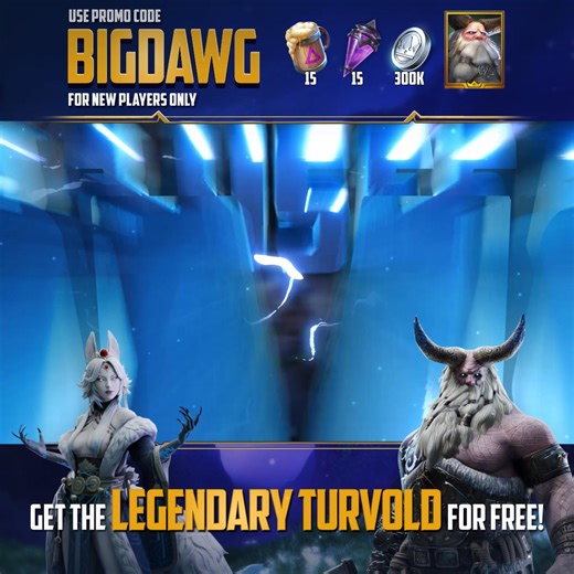 ⚔️ Turvold’s might shakes the realm. Get this Void Legendary Champion – free for a limited time! | Raid: Shadow Legends